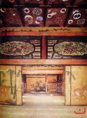 Комната императорских послов дворца Ниномару