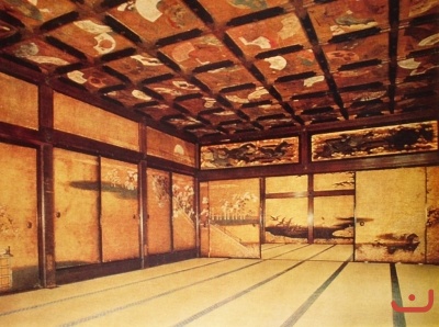 Зал диких гусей в монастыре нисихонгандзи в Киото